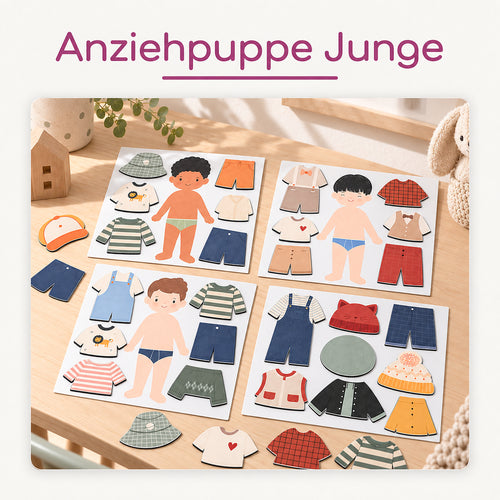 Magnetisches Anziehspiel – Jungen