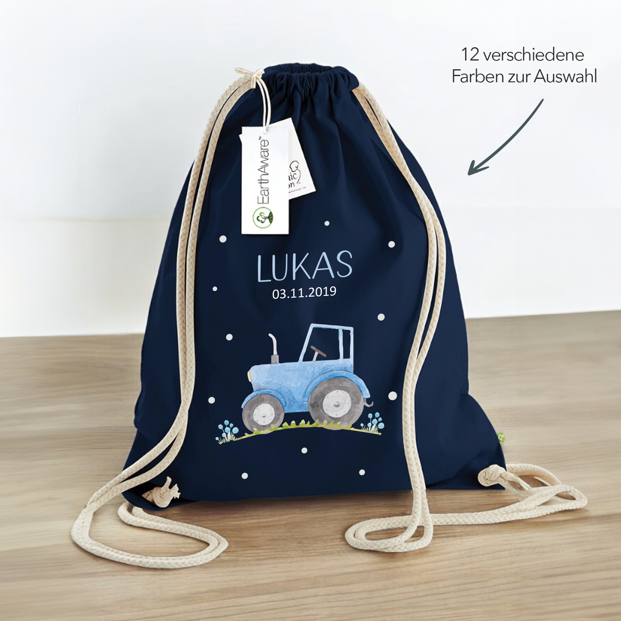 Turnbeutel "Traktor"