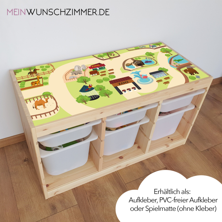 Spielstraße Trofast Ikea - Zoo