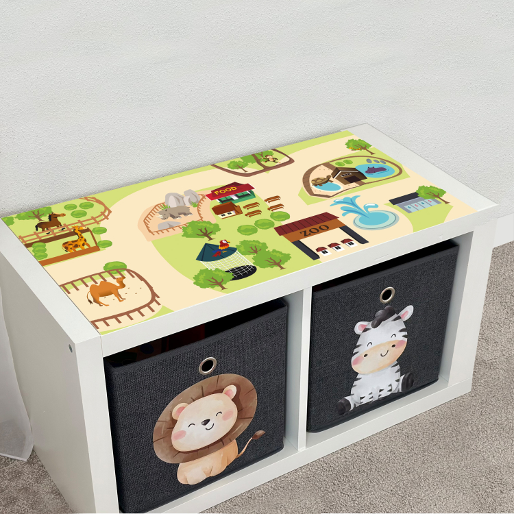 Spielstraße Ikea Kallax 2er - Zoo