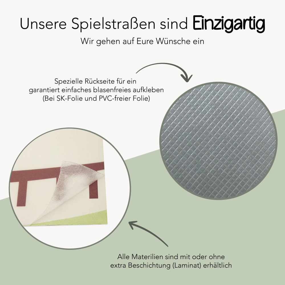 Spielstraße Ikea Kallax 2er - Beige